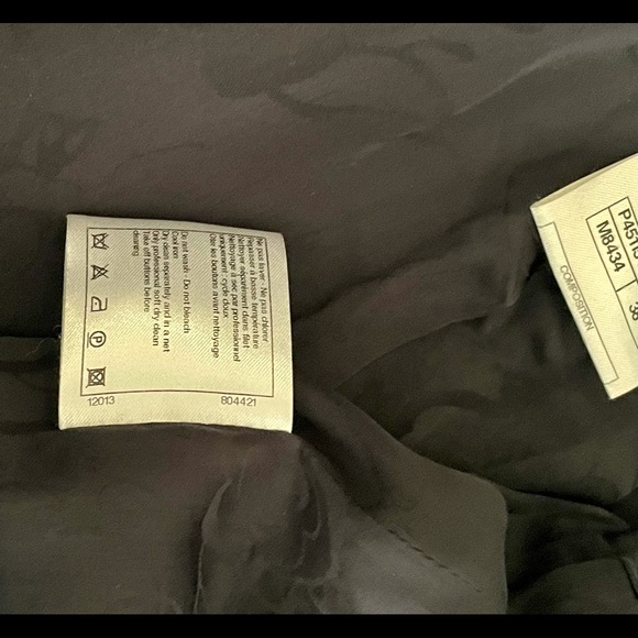 🖤Chanel Navy Tweed De cotton Jacket %100 Authentic 🖤 - Picture 10 of 11